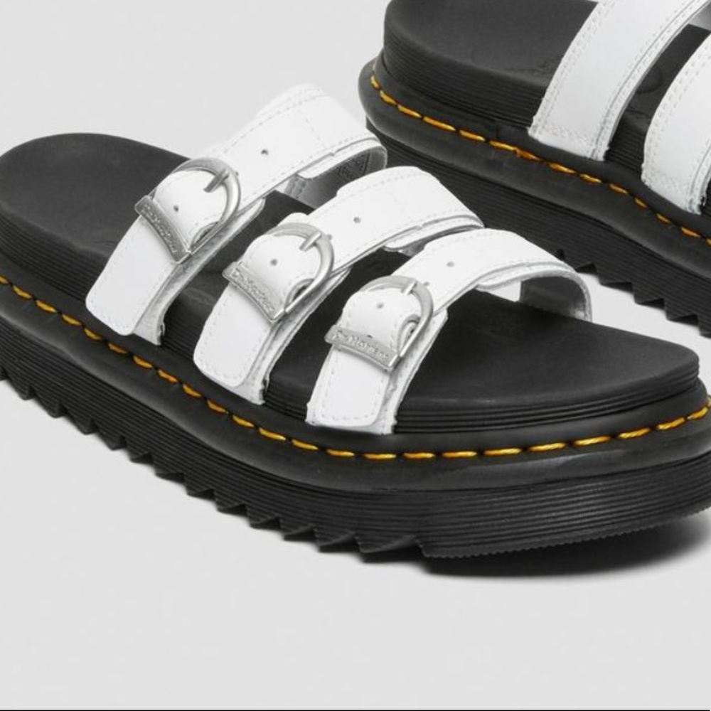 Dr Martens Blaire Slide White Size 7